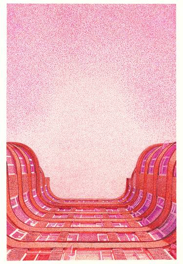 Original Contemporary Architecture Drawings by Mara Goldie