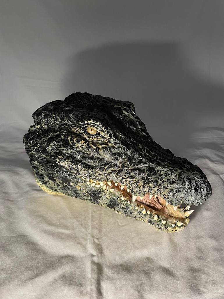 Original Realism Animal Sculpture by Iasmina Moldovan