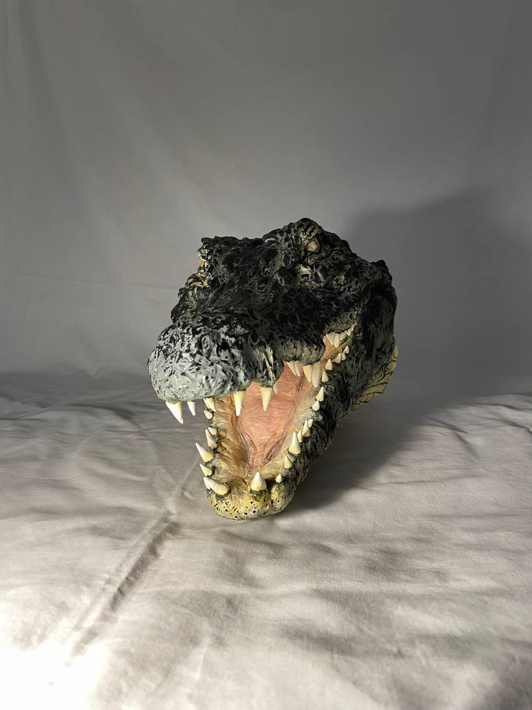 Original Realism Animal Sculpture by Iasmina Moldovan