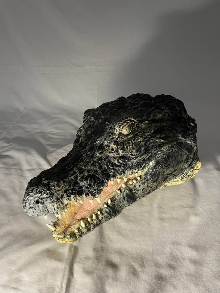 Original Realism Animal Sculpture by Iasmina Moldovan