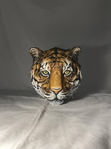 Original Realism Animal Sculpture by Iasmina Moldovan