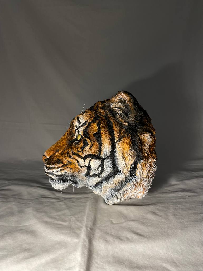 Original Realism Animal Sculpture by Iasmina Moldovan