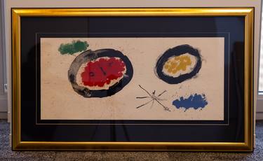 Original Modernism Beach Printmaking by Aaron Zhong