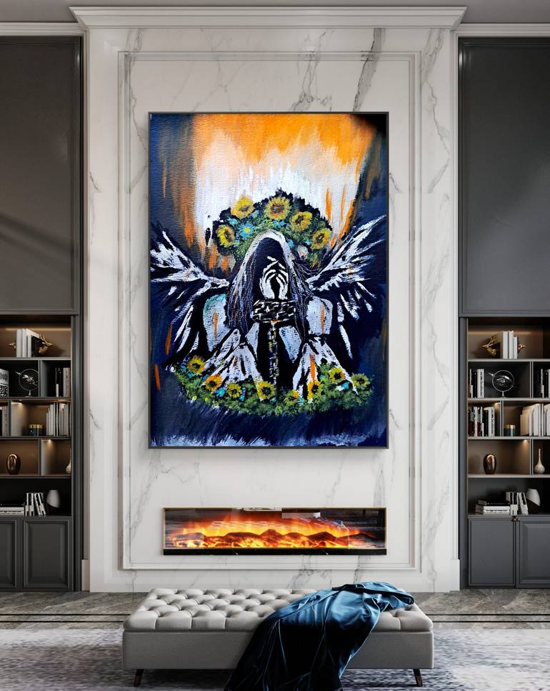 Original Conceptual Health & Beauty Painting by Lykaon Art