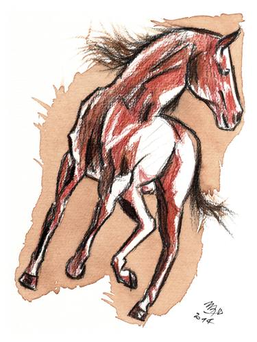 Running Horse (CavalloWalkGiraAsinistra 1_1_Z1) thumb