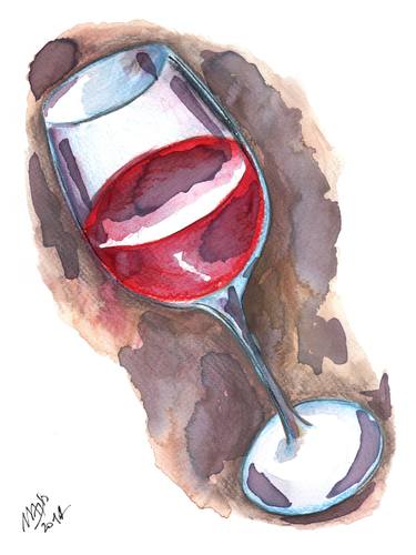 Barolo Italian Red Wine in a Restaurant (BicchiereVinoRosso_1_1_Z1) thumb