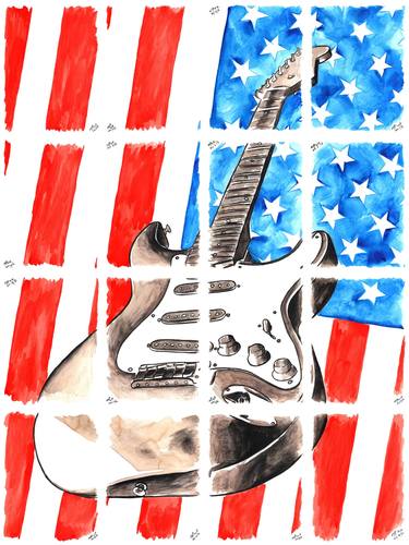The Star-Spangled Banner and Electric Guitar (USAGuitarComposition1_P4x4_1) thumb