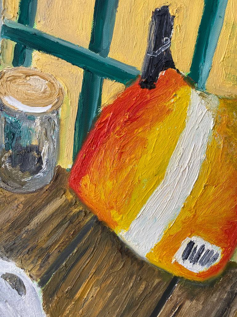 Original Expressionism Still Life Painting by Anastasia Miasnikova