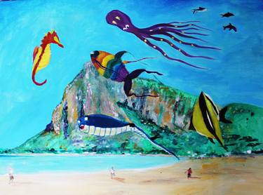 Print of Figurative Beach Paintings by Lilian Russo
