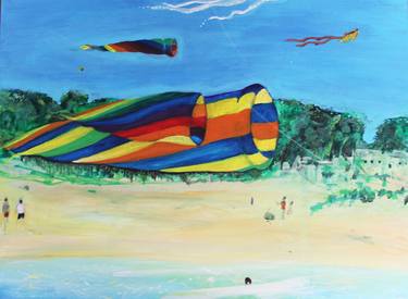 Print of Conceptual Beach Paintings by Lilian Russo