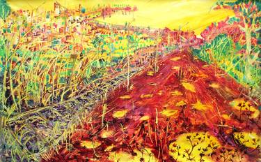 Original Expressionism Landscape Paintings by Lilian Russo