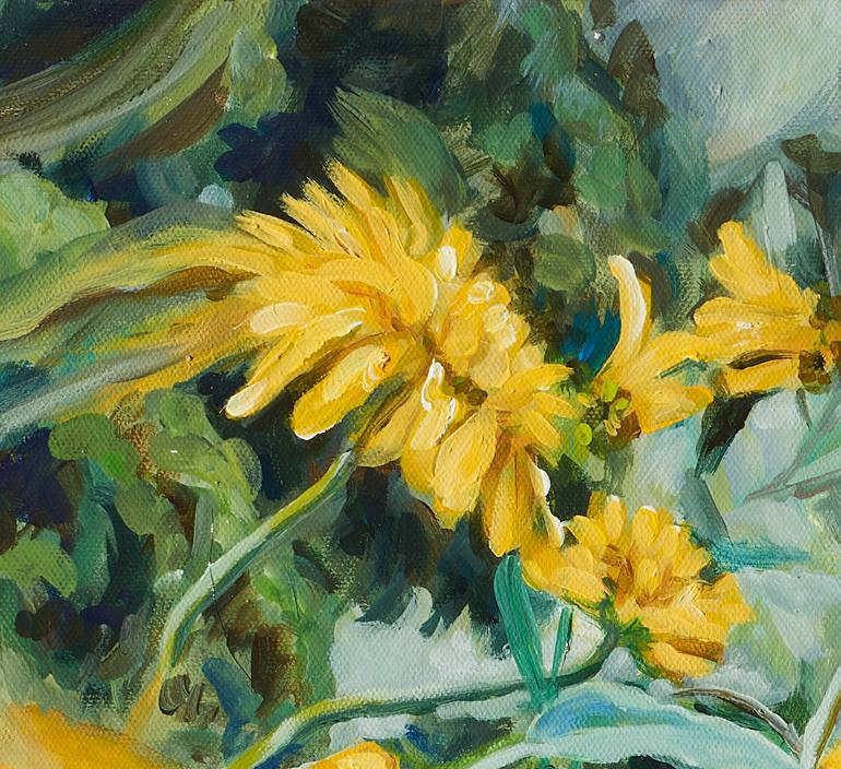 Original Contemporary Floral Painting by Soojin Kim