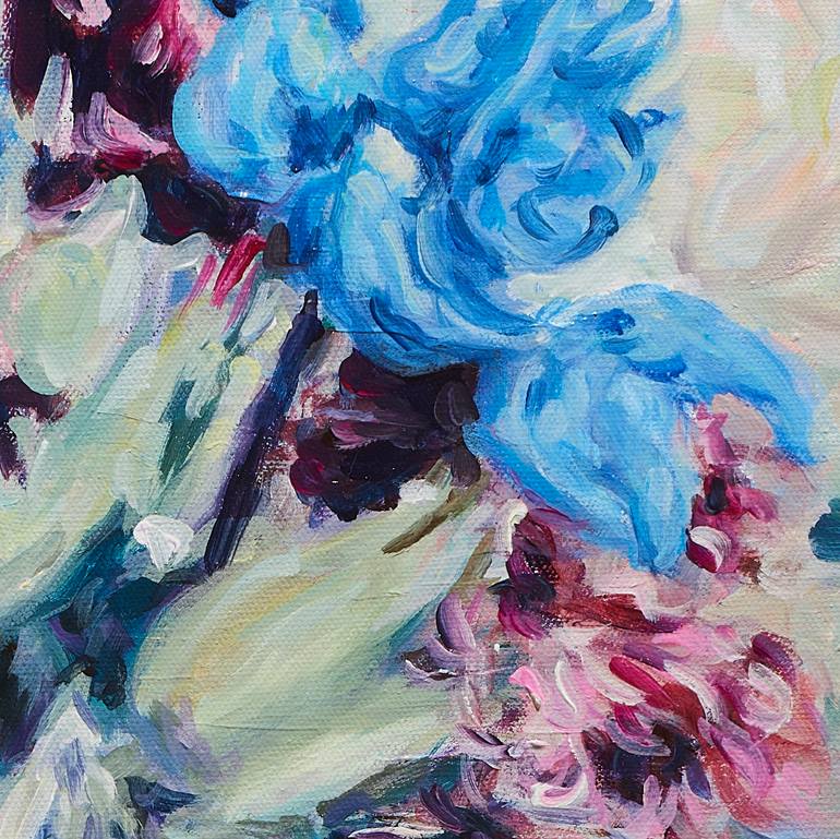 Original Contemporary Floral Painting by Soojin Kim