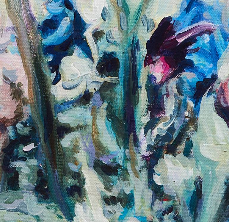 Original Contemporary Floral Painting by Soojin Kim