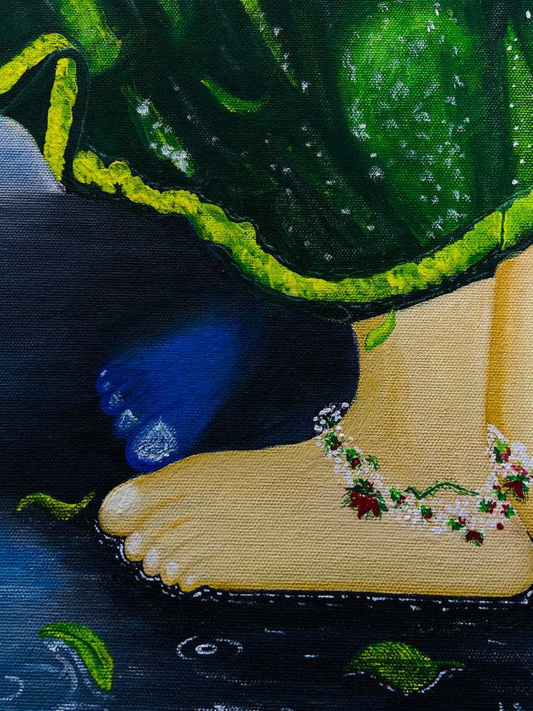 Original Abstract Religion Painting by Khushi Lalwani