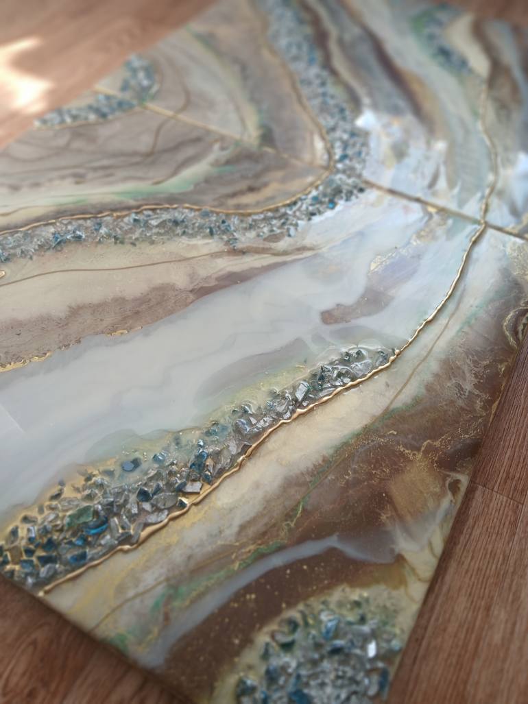 Original Abstract Mixed Media by Daria Kasymova