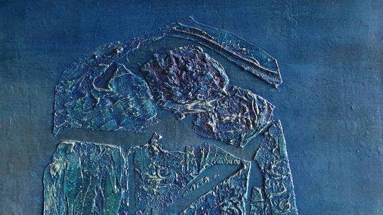 Original Expressionism Love Painting by Avni Alija