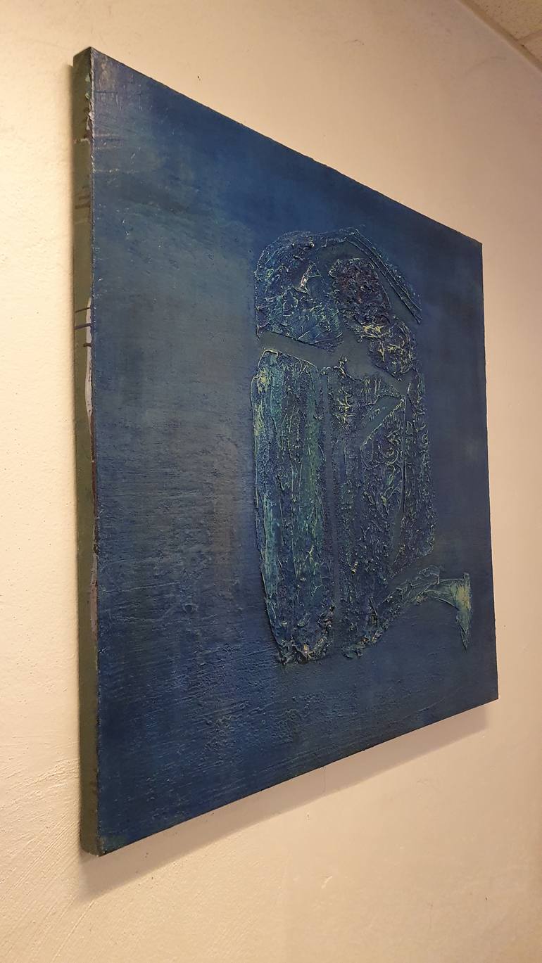 Original Expressionism Love Painting by Avni Alija