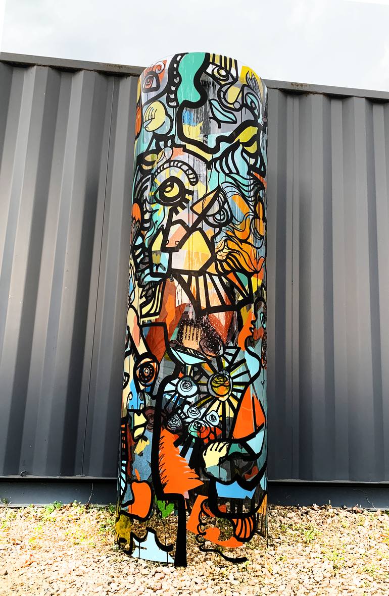 Original Street Art Other Painting by Ana Fernandes