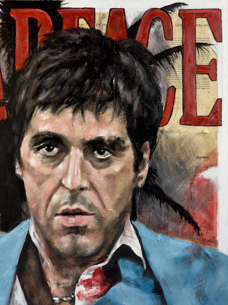 Original Portraiture People Painting by Joseph Rigby