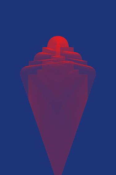 Original Contemporary Abstract Digital by Abdellah Aboulhamid