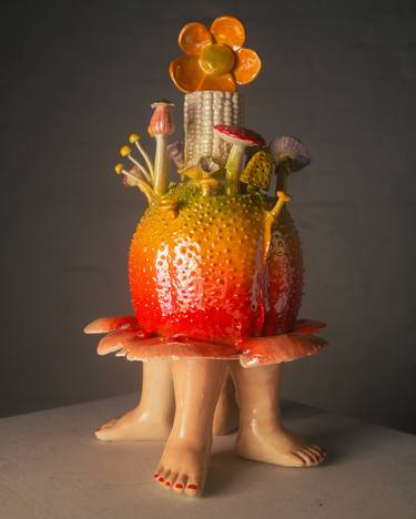 Original Conceptual Food & Drink Sculpture by Yang Qiu