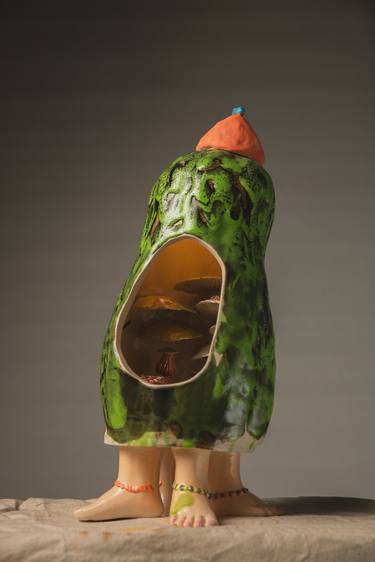 Original Contemporary Food & Drink Sculpture by Yang Qiu