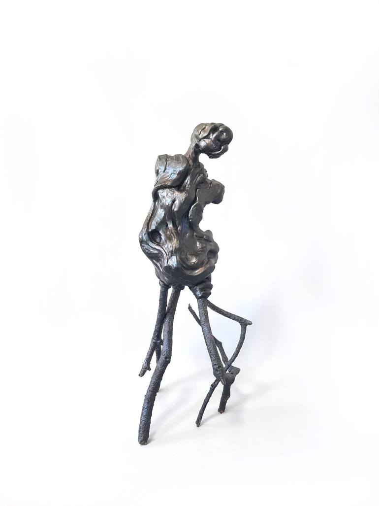Original Expressionism Women Sculpture by Somaye Khavary