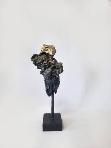 Original Abstract Expressionism Women Sculpture by Somaye Khavary