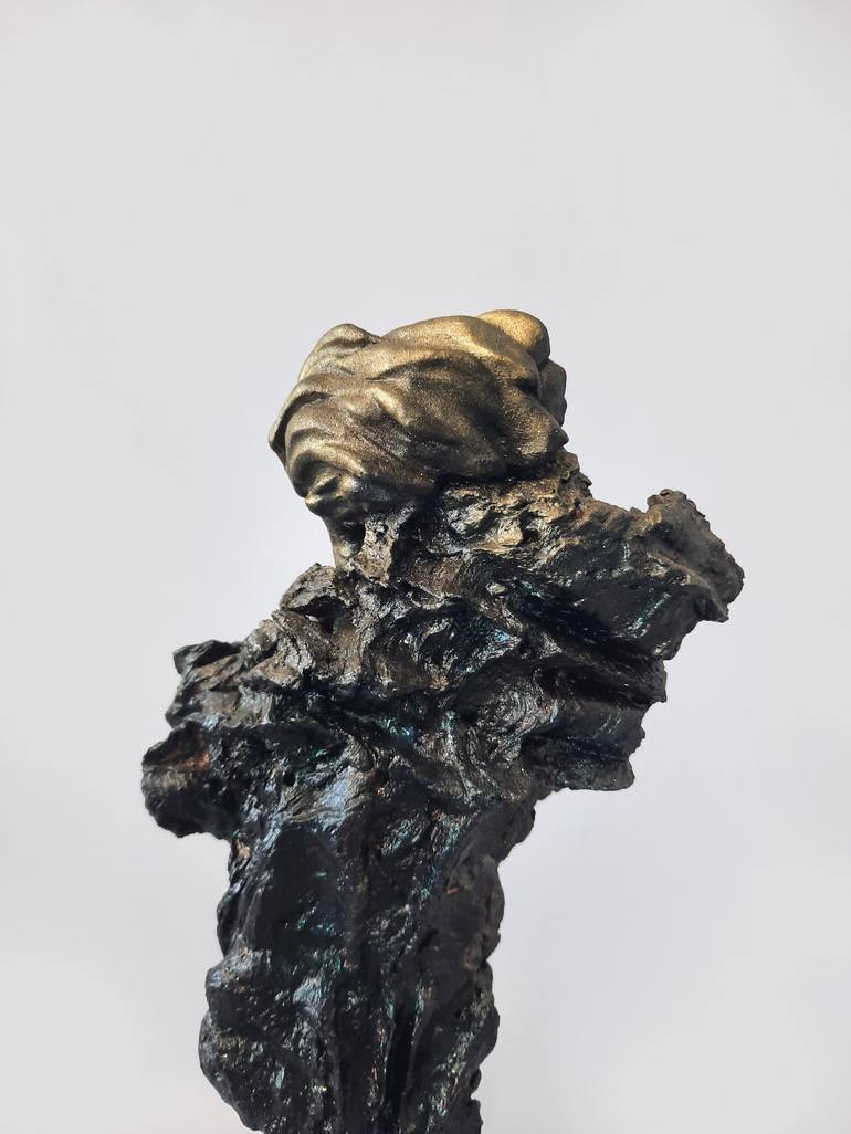 Original Abstract Expressionism Women Sculpture by Somaye Khavary