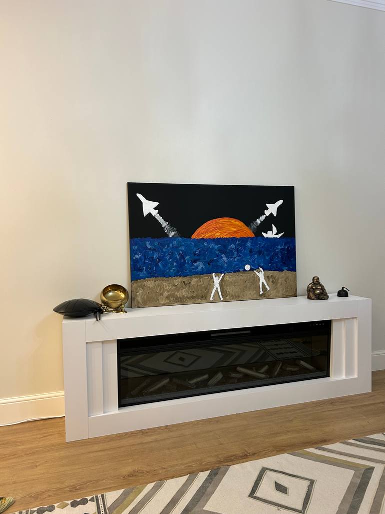 Original Abstract Painting by Dmitry Romanov