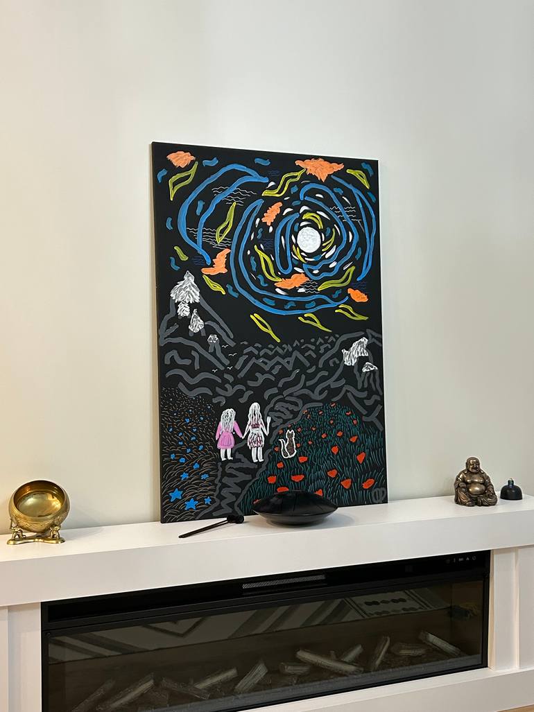 Original Abstract Painting by Dmitry Romanov