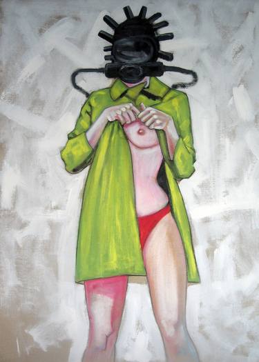 Print of Expressionism Erotic Paintings by Maurizio Caiazzo