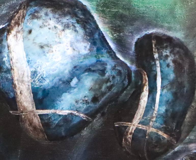 Original Symbolism Abstract Painting by Viktoria Dragon