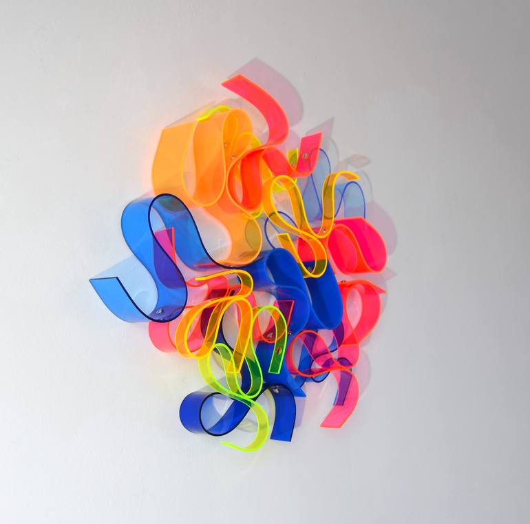 Original Pop Art Abstract Sculpture by Selçuk Dizlek