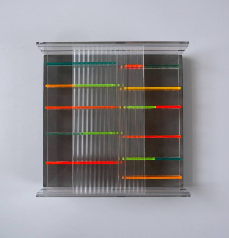 Original Conceptual Geometric Sculpture by Selçuk Dizlek