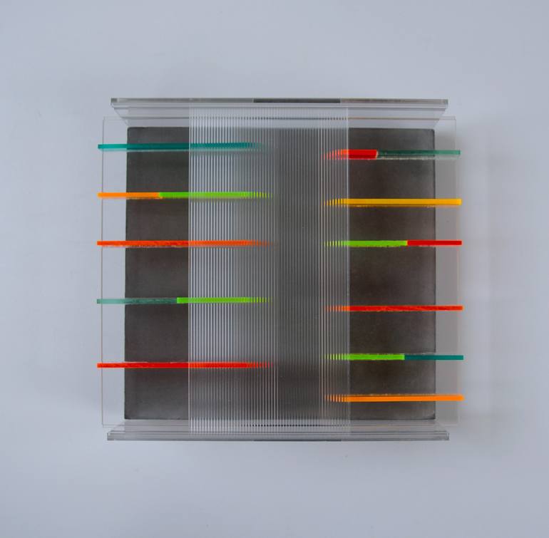 Original Conceptual Geometric Sculpture by Selçuk Dizlek