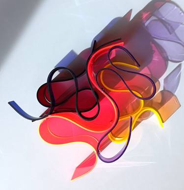 Original Abstract Expressionism Abstract Sculpture by Selçuk Dizlek
