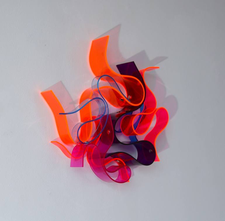 Original Abstract Expressionism Abstract Sculpture by Selçuk Dizlek