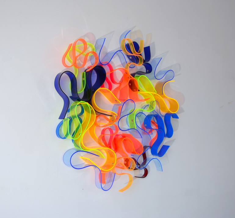 Original Abstract Expressionism Abstract Sculpture by Selçuk Dizlek