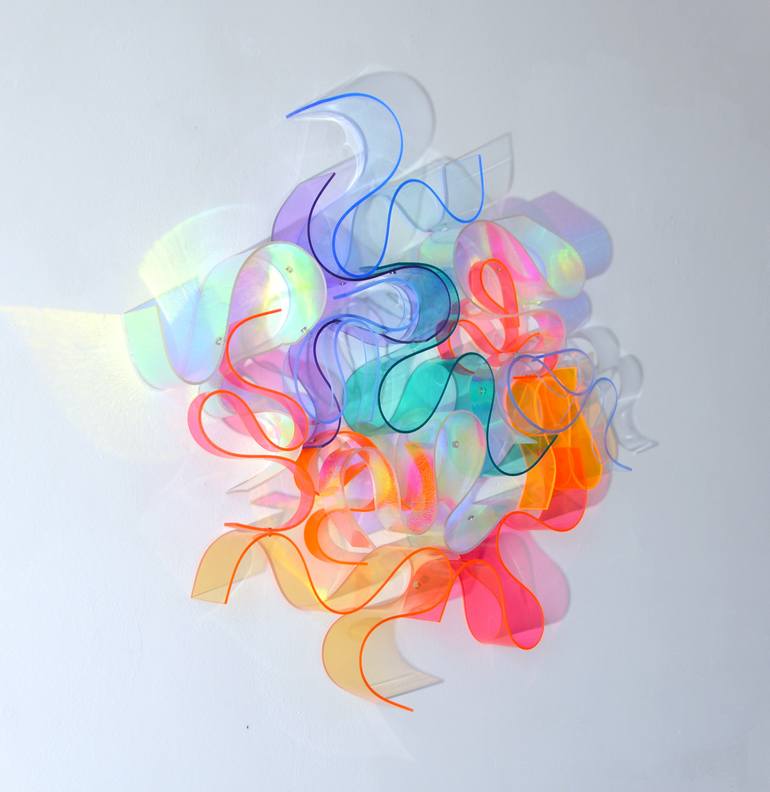 Original Pop Art Abstract Sculpture by Selçuk Dizlek