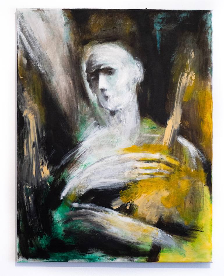 Original  Painting by elena domnar
