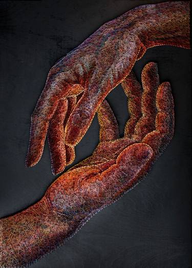 Original Contemporary Body Mixed Media by Konstantin Khlanta