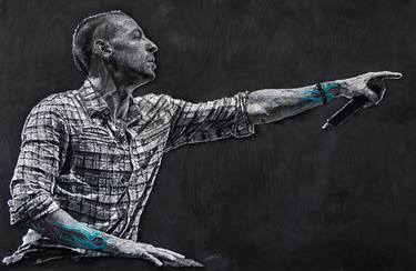 Original Contemporary Pop Culture/Celebrity Mixed Media by Konstantin Khlanta