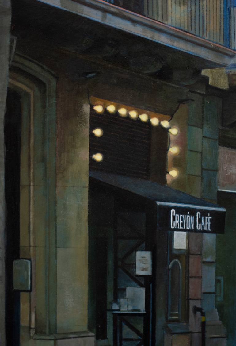 Original Contemporary Architecture Painting by Pep Encinas