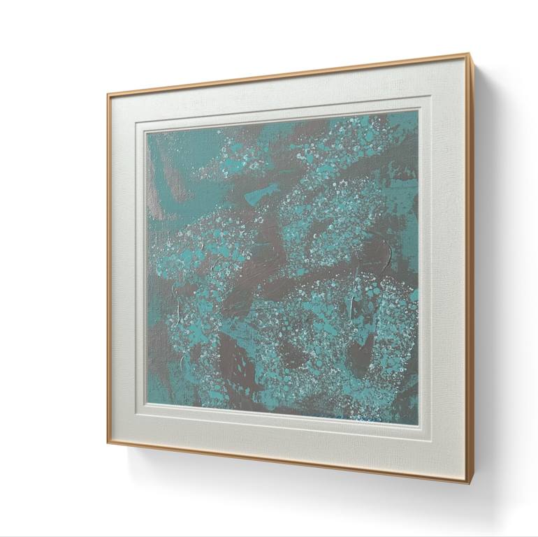 Original Abstract Calligraphy Painting by Svetlana Lamini