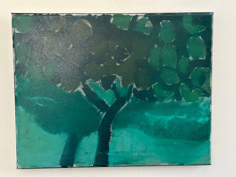 Original Impressionism Floral Painting by Matthew Lester