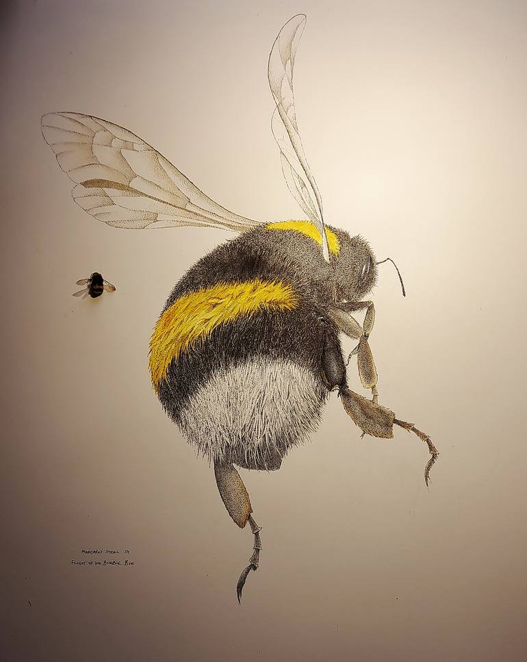 Original Figurative Animal Painting by Margaret Steel