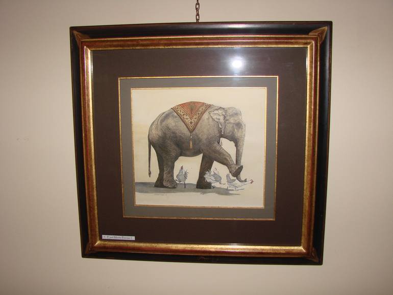 Original Animal Painting by Margaret Steel
