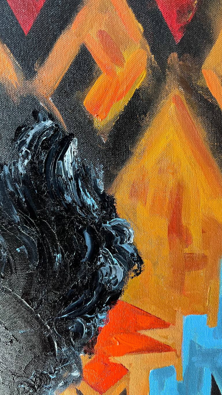 Original Symbolism Men Painting by Ruslan Prokopchuk